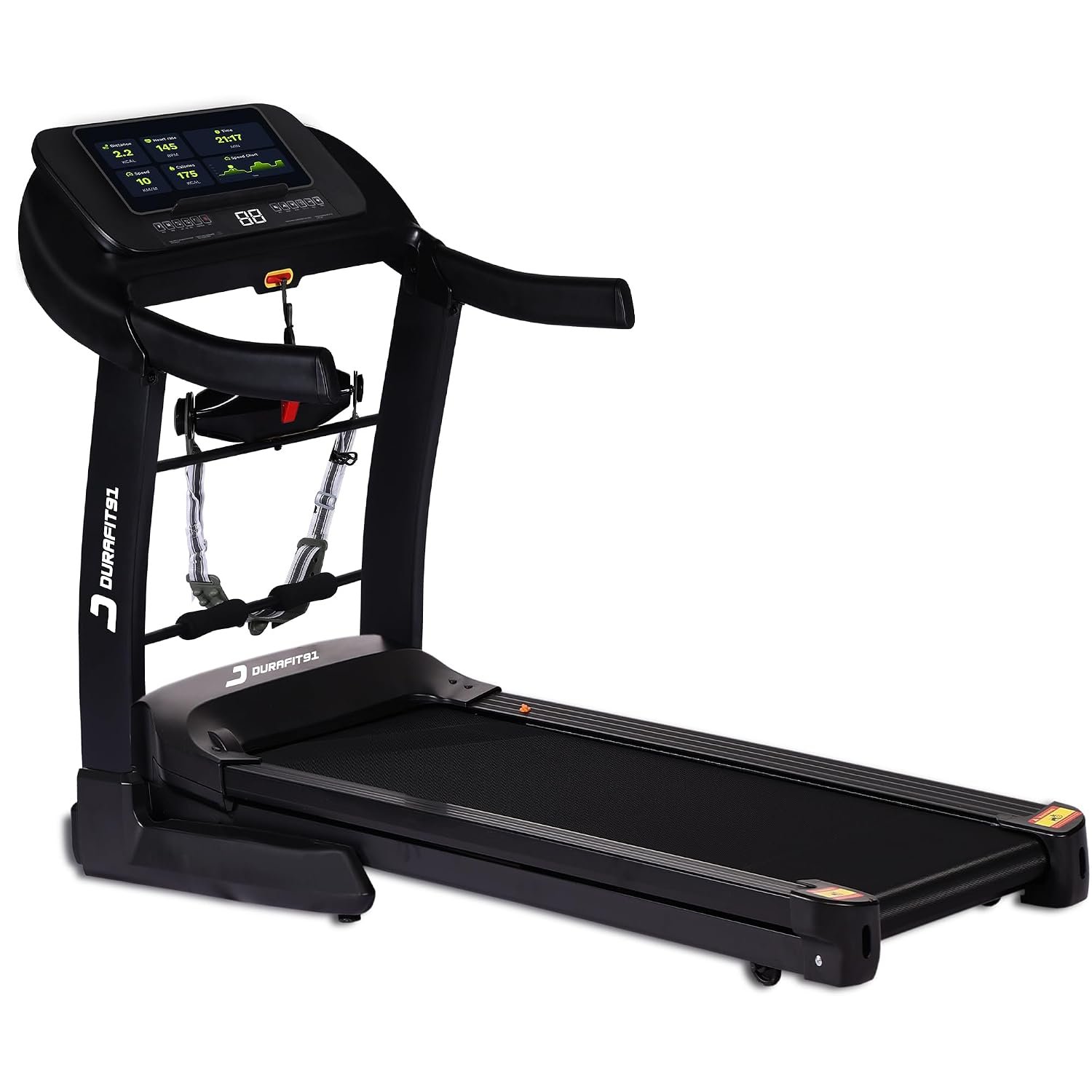 Durafit91 Vigor Pro 6HP Peak BLDC Treadmill: Feature-Rich Home Cardio