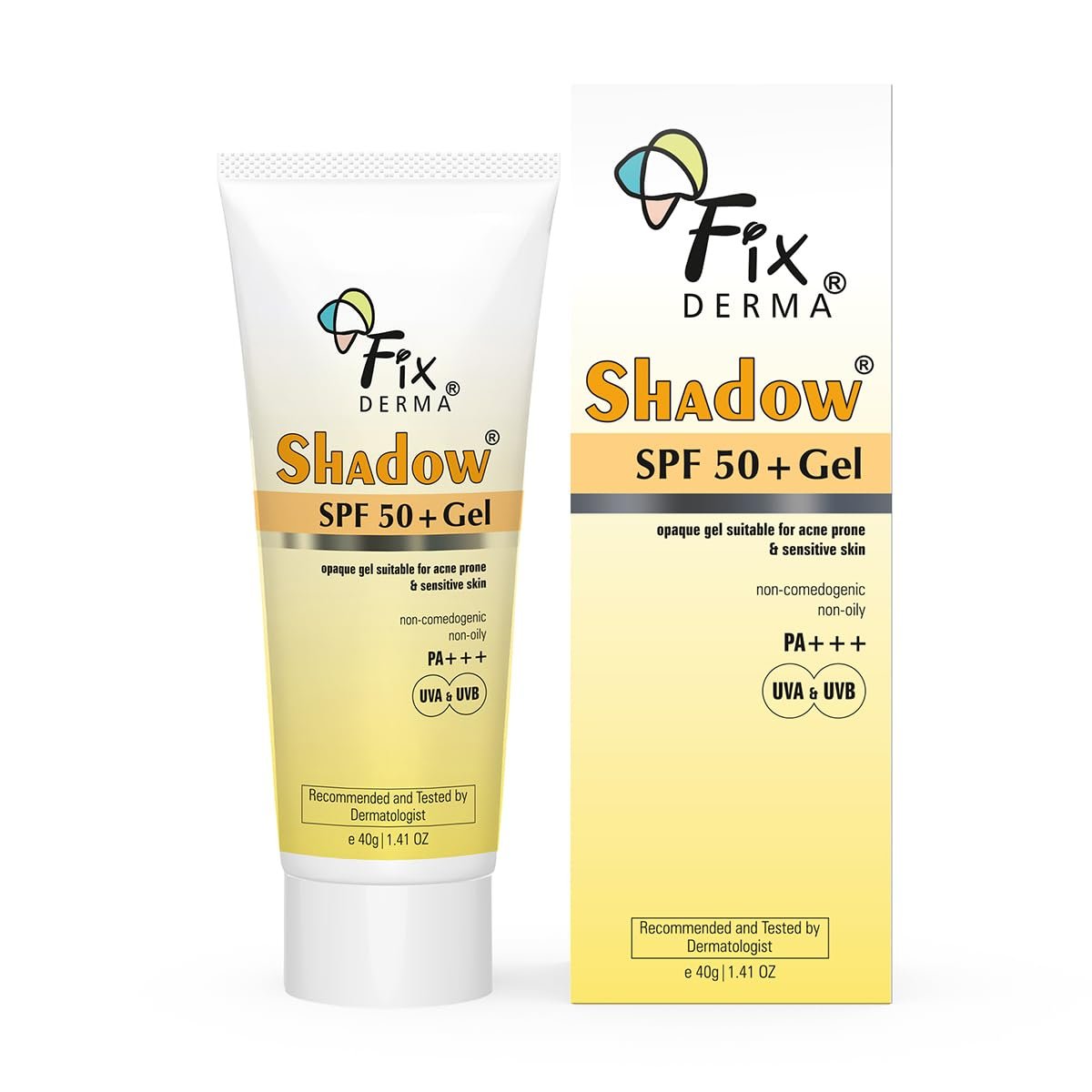 Fixderma Shadow Sunscreen SPF 50+ PA+++ Gel 75g