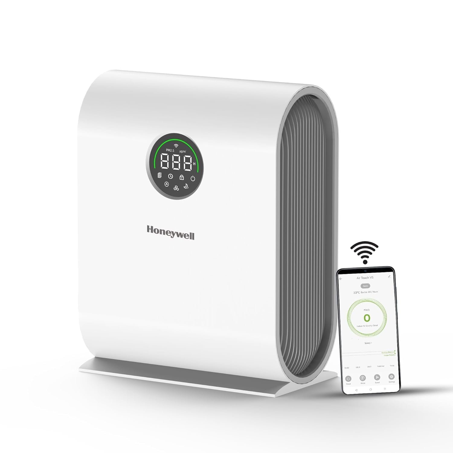 Honeywell Air Touch V5 white smart air purifier