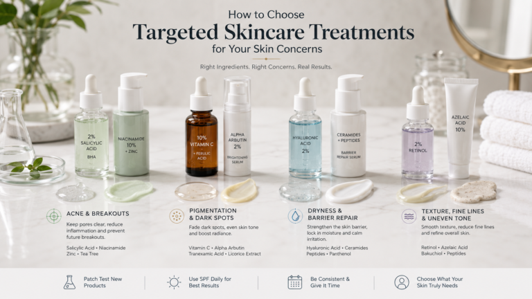 Unbranded unbranded targeted treatment bottles and tubes with precise dropper and pump formats for skincare treatments