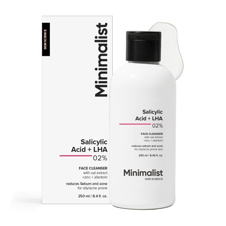 Minimalist Salicylic Acid and LHA 2% Cleanser 250 ml