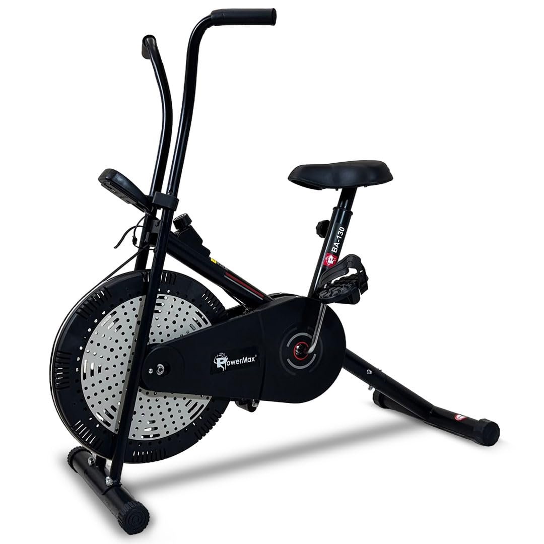 PowerMax Fitness BA-130 air exercise bike