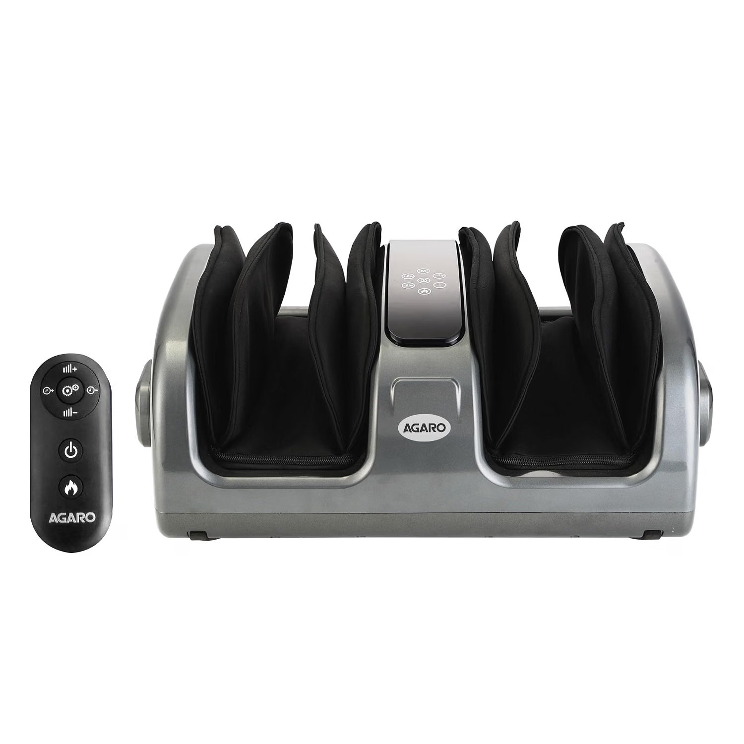 AGARO Royal Air Compression Foot Massager with Remote product packaging