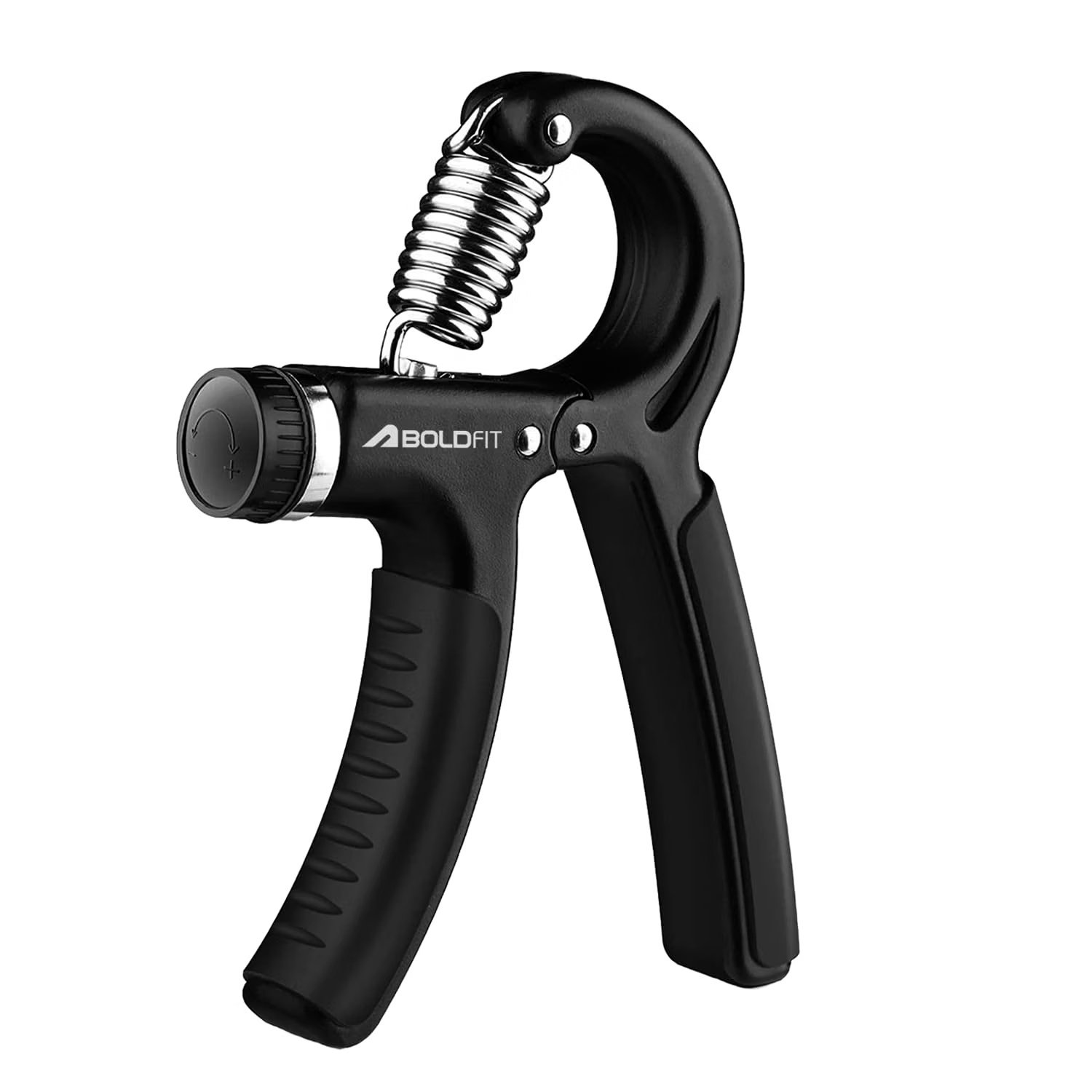 Boldfit adjustable hand grip strengthener, Black 40 kg model