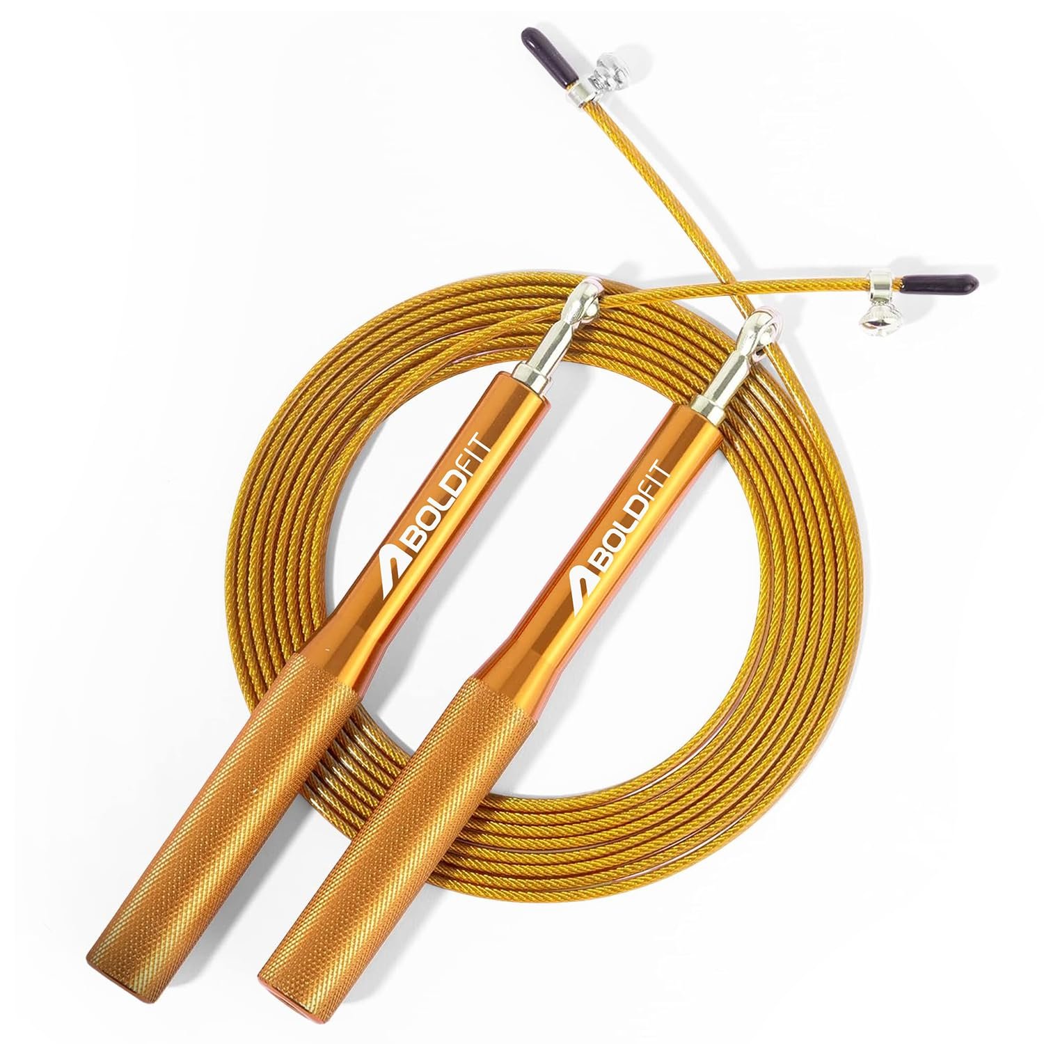 Boldfit Aluminium Skipping Rope Golden product image