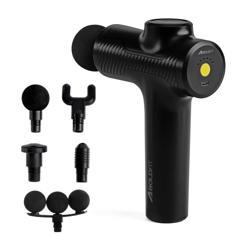 Boldfit BoldGun Thrust Massage Gun Black