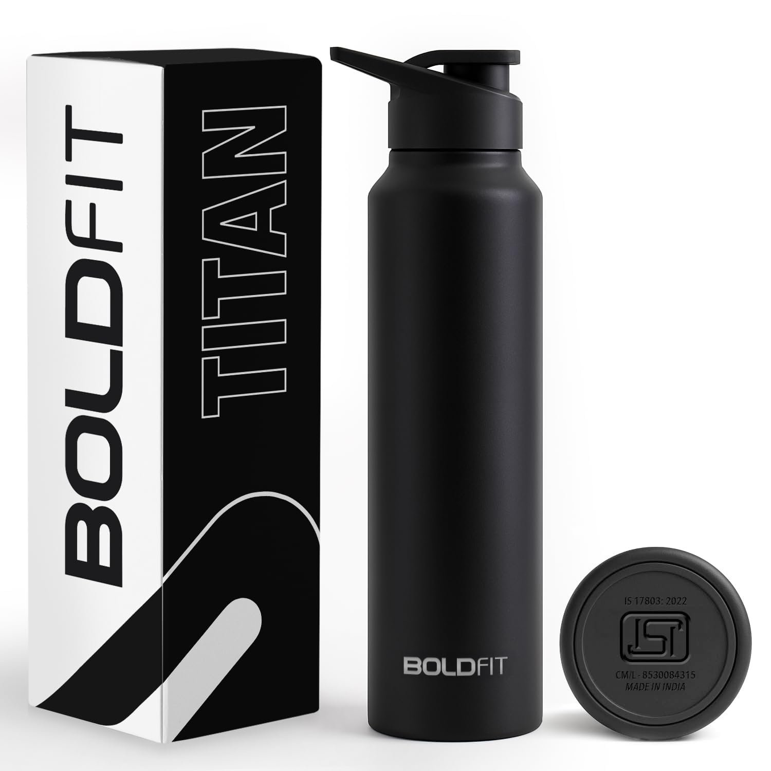 Boldfit Stainless Steel Water Bottle 1 Litre product image
