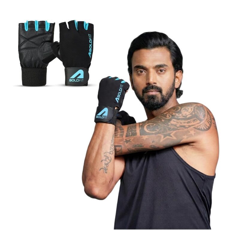 Boldfit Warrior Gym Gloves Black product image