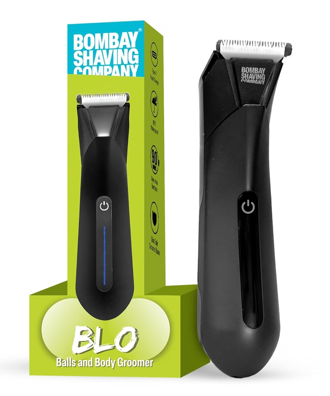 Bombay Shaving Company Blo Balls & Body Groomer product packaging