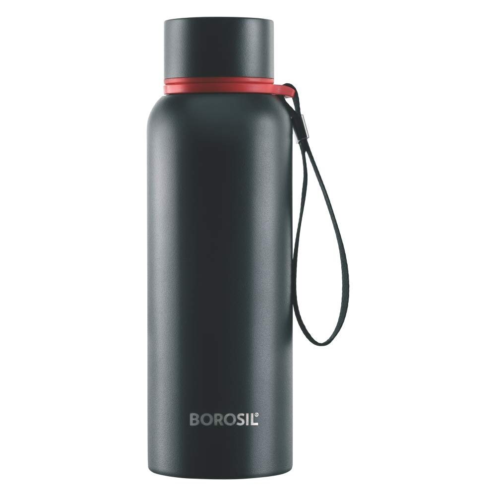 Borosil Hydra Trek Stainless Steel Water Bottle Green 850ml product image