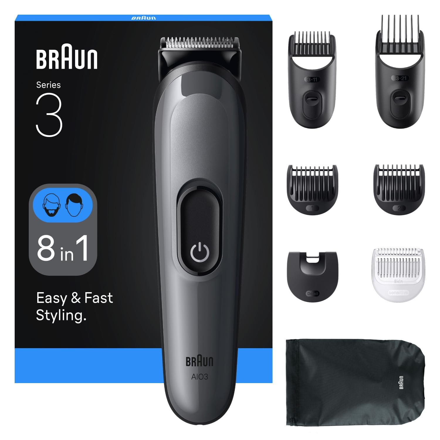 Braun Beard Trimmer 3 BT3321 product image