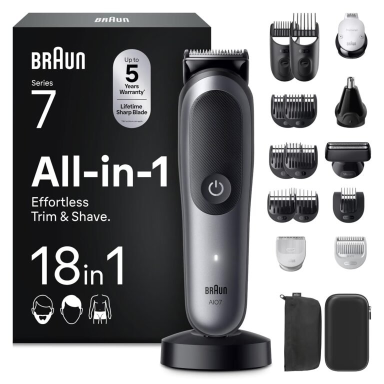 Braun Series 7 MGK7450 All-in-One Grooming Kit product packaging