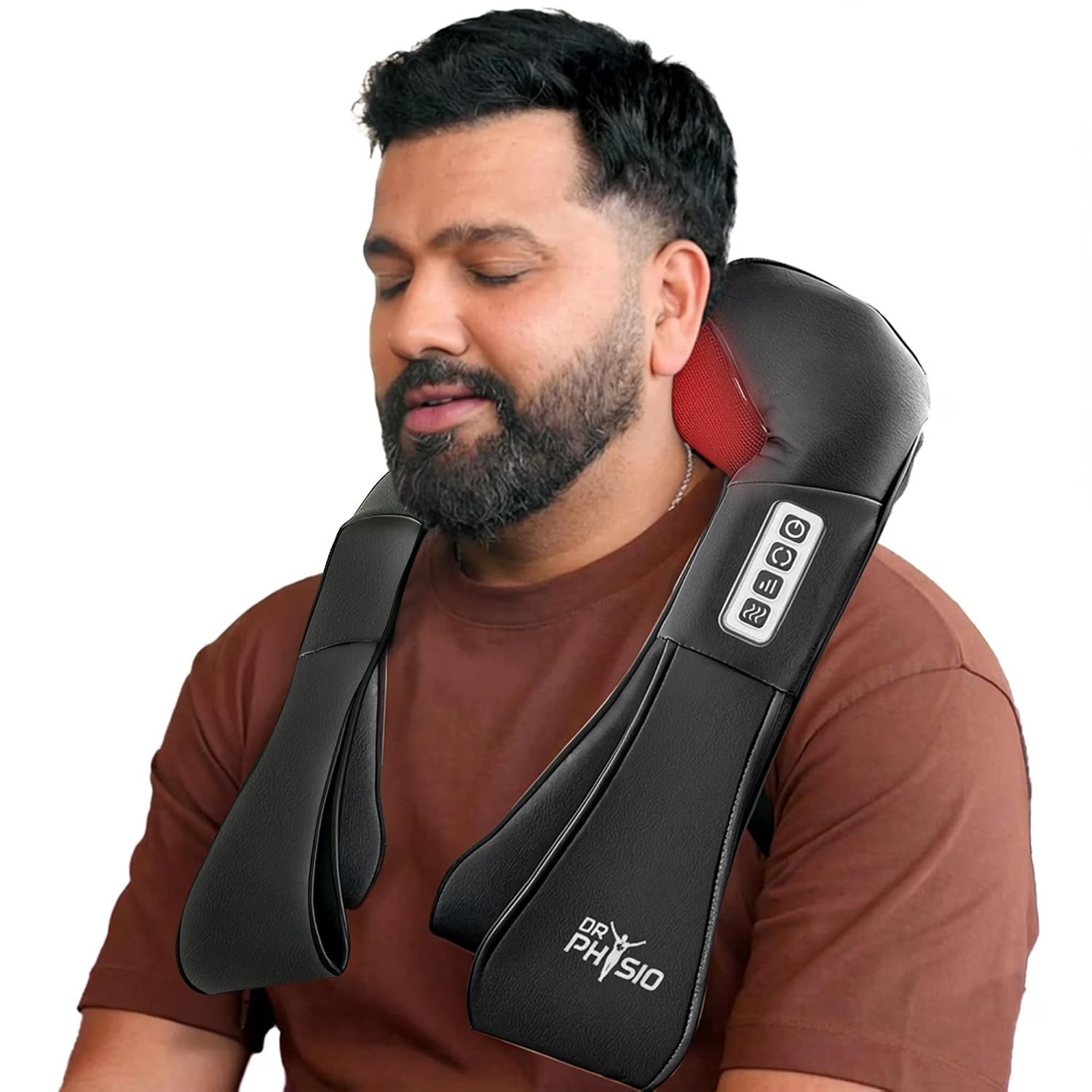 Dr Physio USA 1013 Electric Heat Shiatsu Neck Shoulder and Back Massager