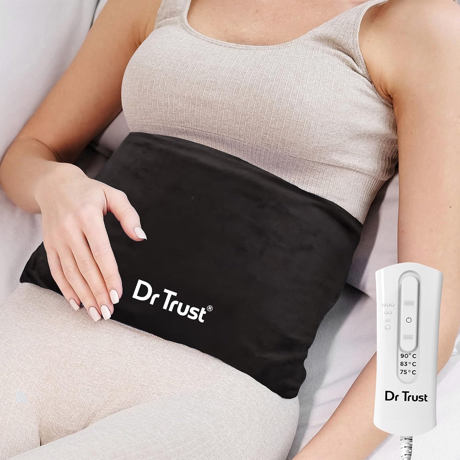 Dr Trust USA Velvet Orthopedic Electric Heating Pad 388