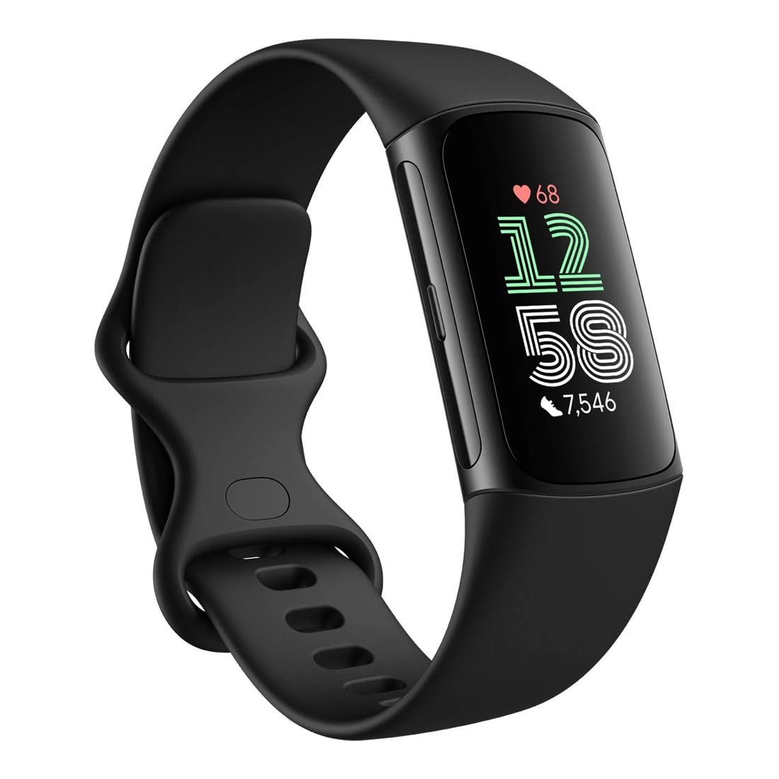 Fitbit Charge 6 Obsidian Black Aluminum fitness tracker
