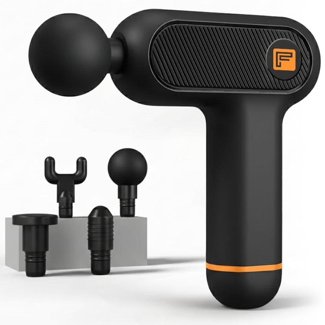 Flexnest Hyper Pro Deep Tissue Massage Gun Black