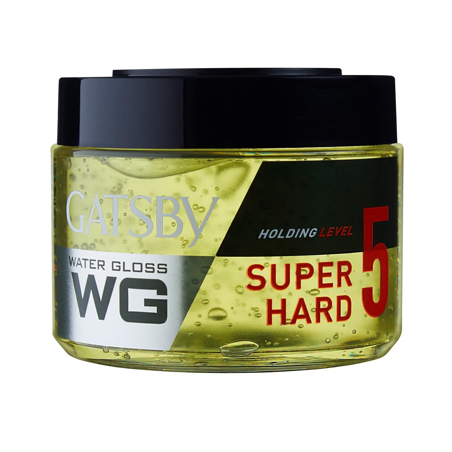 Gatsby Water Gloss Super Hard Hair Gel, 300 g product packaging