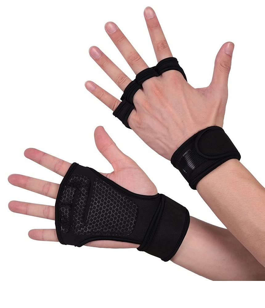 Hykes Gym Gloves Medium Neoprene Black product image