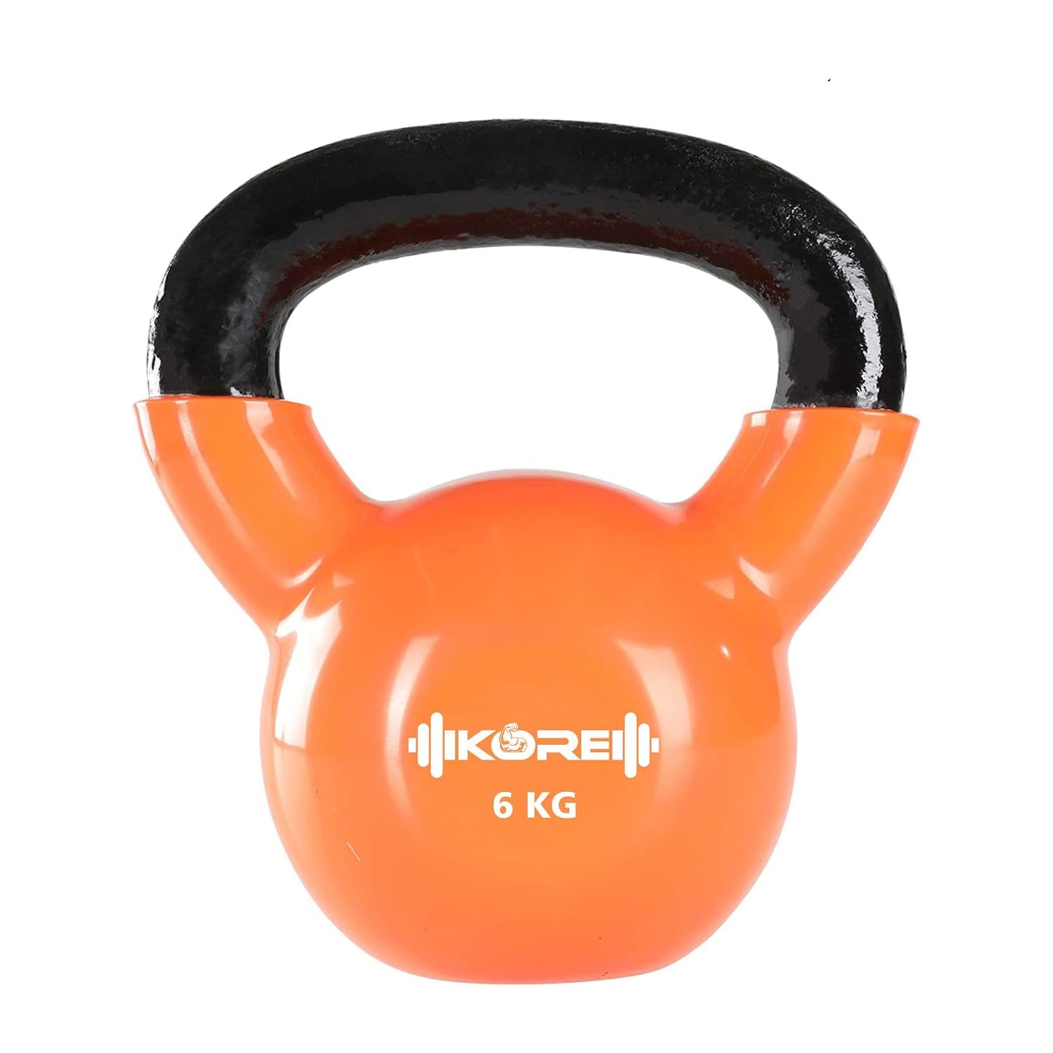 Kore 6kg vinyl coated cast iron kettlebell