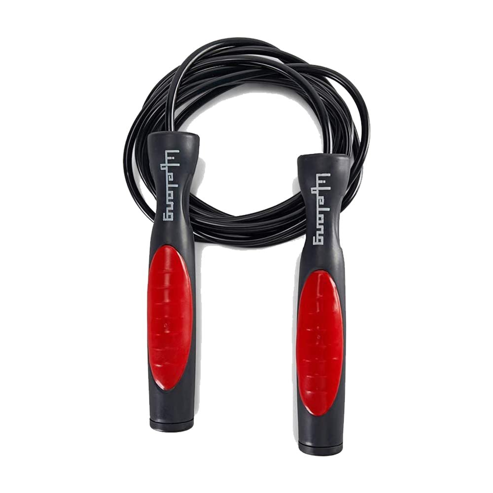 Lifelong LLSR02 Adjustable Skipping Rope Red & Black 275cm product image
