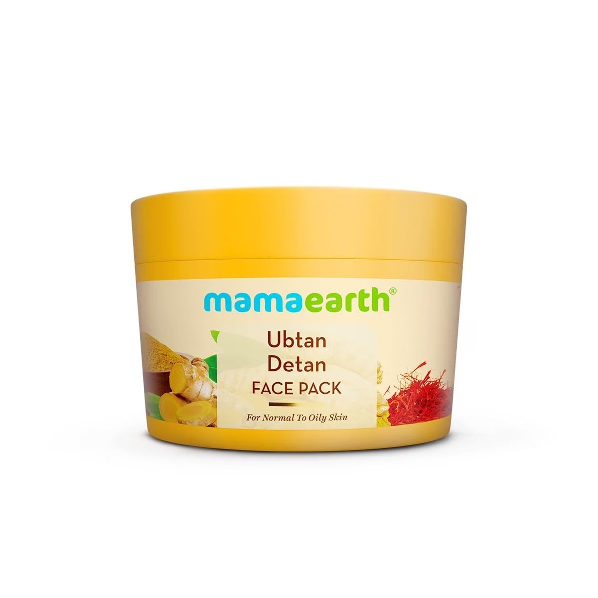 Mamaearth Ubtan De-Tan Face Pack 200g