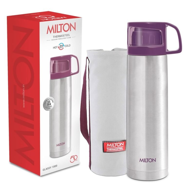 Milton Glassy 1000 Thermosteel Vacuum Insulated Flask 1L Grey product image