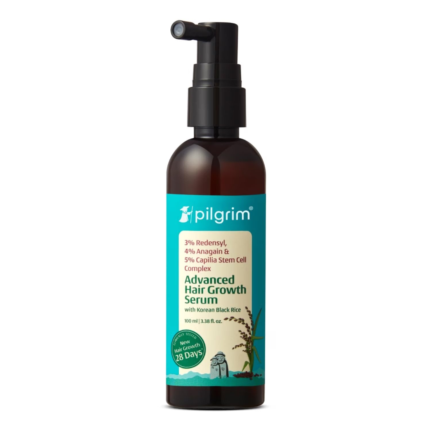 Pilgrim Redensyl & Anagain Advanced Hair Growth Serum product packaging