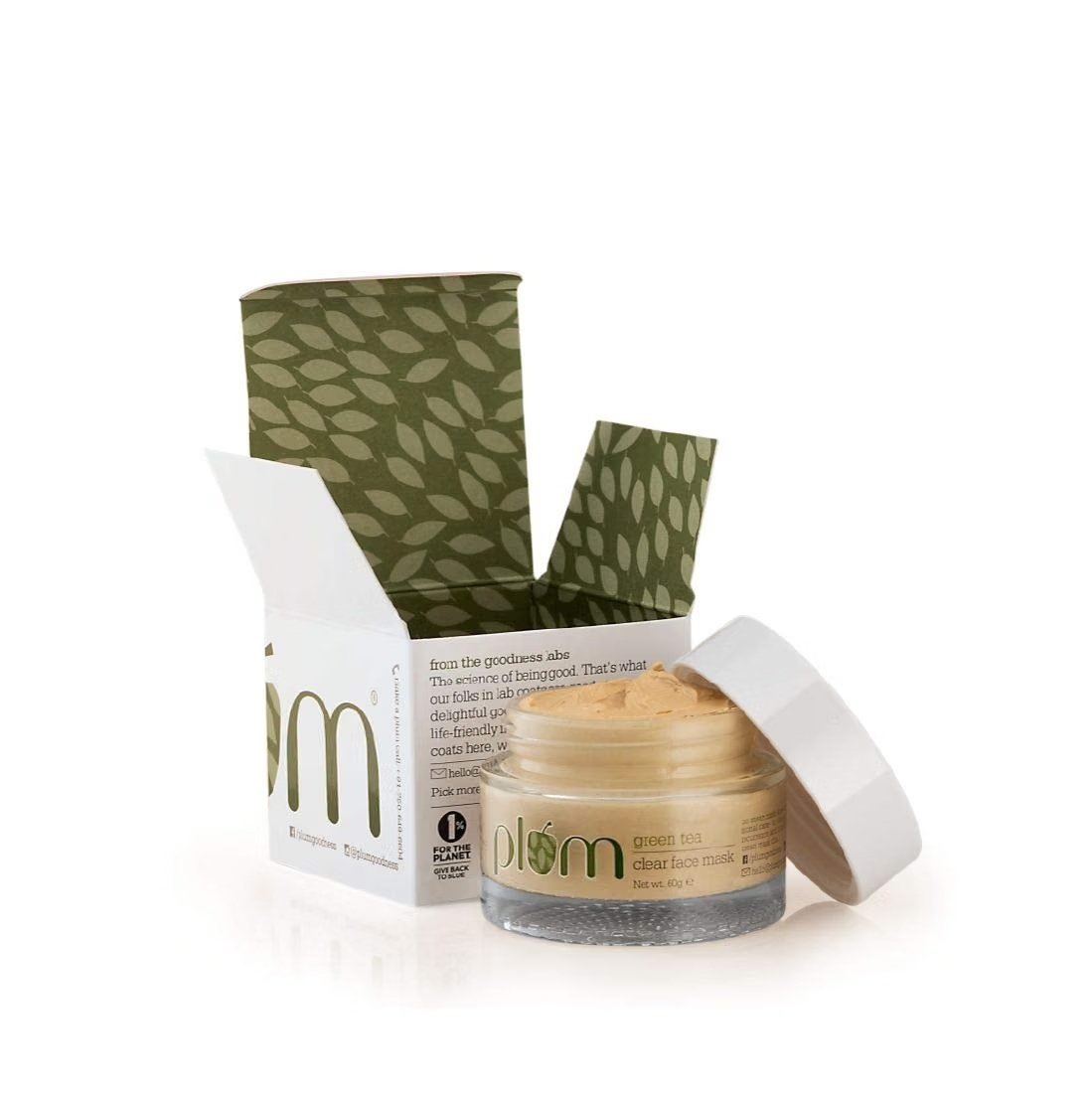 Plum Green Tea Clear Face Mask 60g