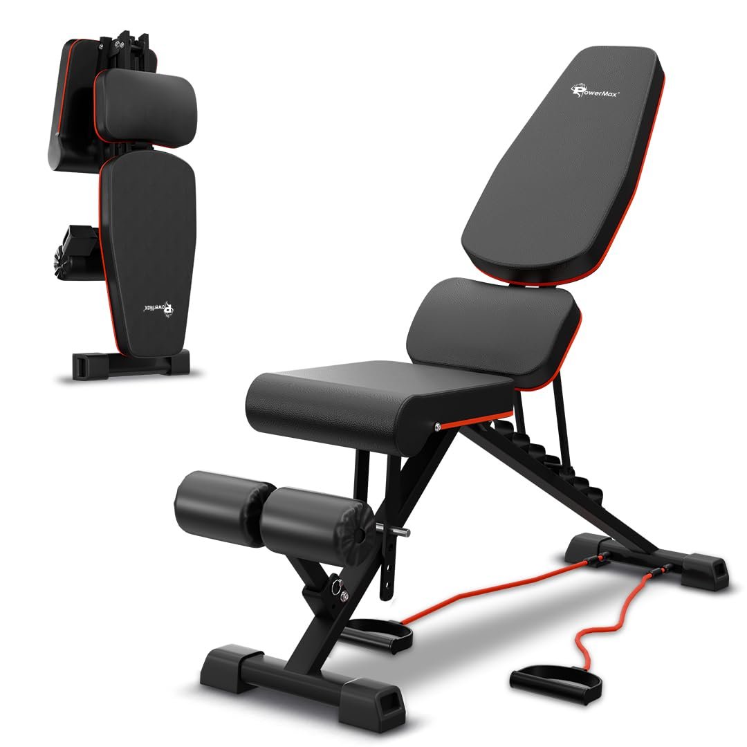 PowerMax Fitness PUB-96 Adjustable Weight Bench product image