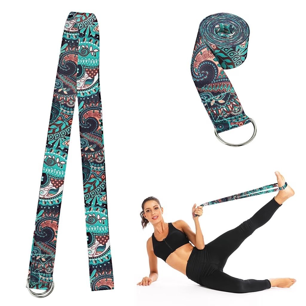 Proberos 2.5m Yoga Belt with Dual D-Ring