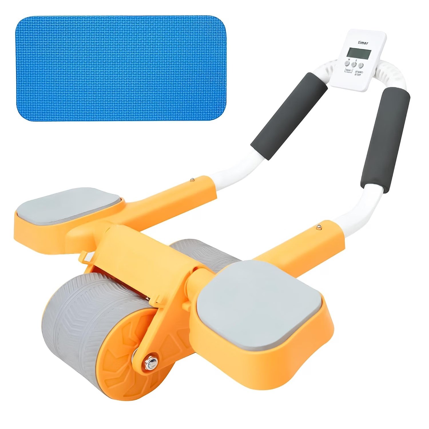 Slovic Automatic Rebound Ab Roller Wheel with Timer product packaging