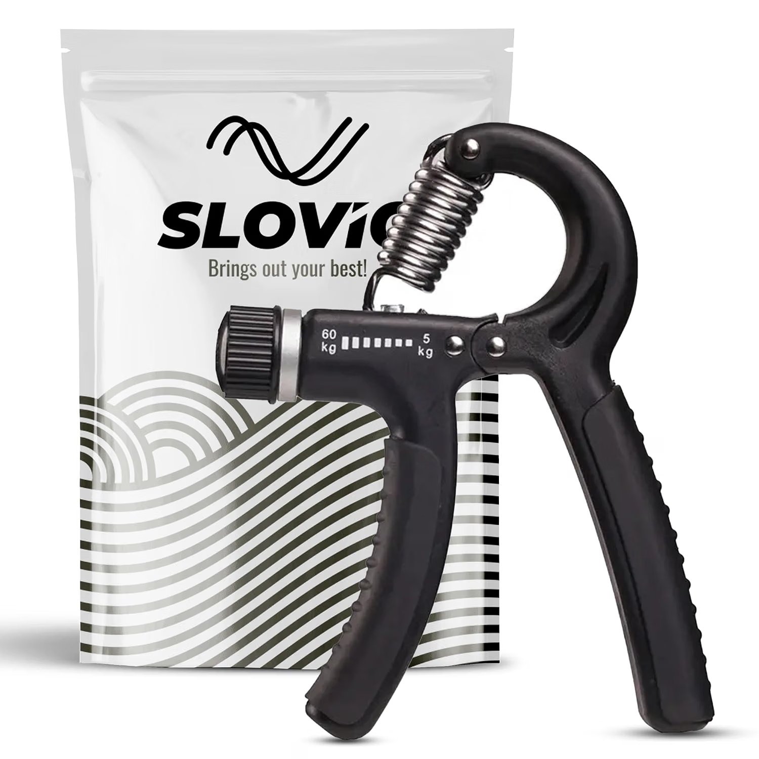 Slovic Adjustable Hand Gripper product packaging