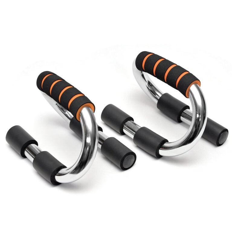 Slovic Steel Push-Up Bars with Double Foam Grips product packaging