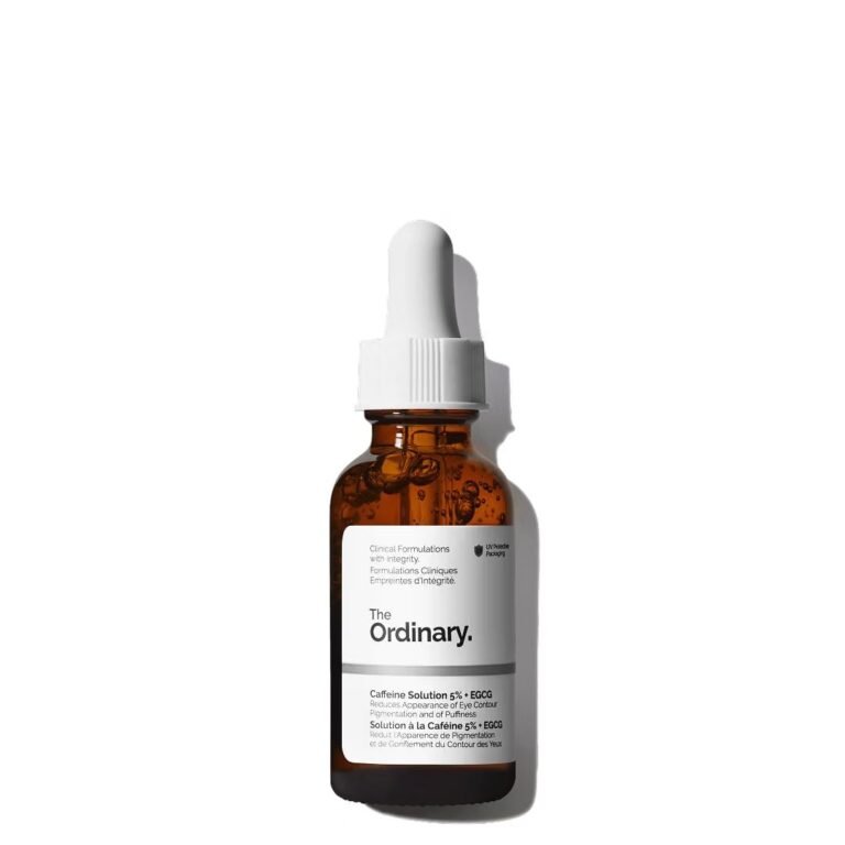 The Ordinary Caffeine Solution 5% + EGCG product packaging