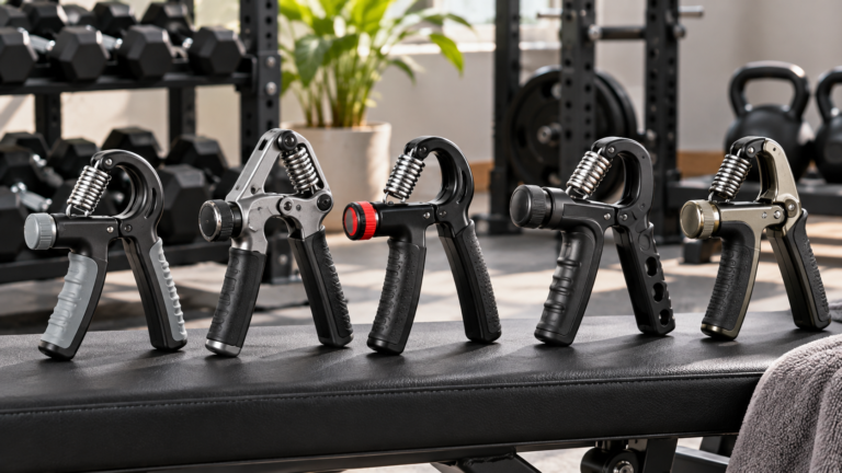 Five unbranded product formats arranged for a adjustable hand grippers in india buying-guide comparison