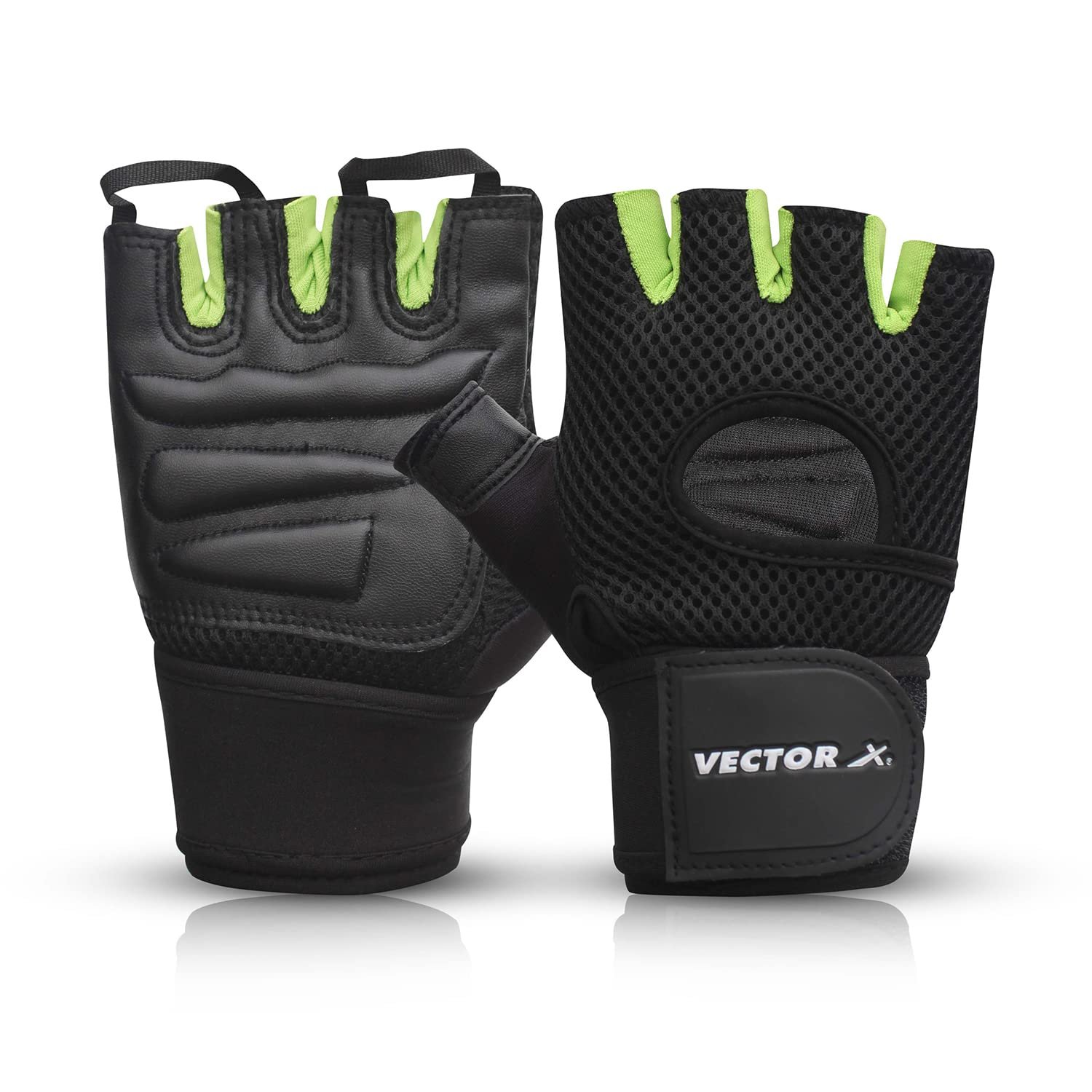 Vector X VX-450 Fitness Gloves Black/Yellow product image