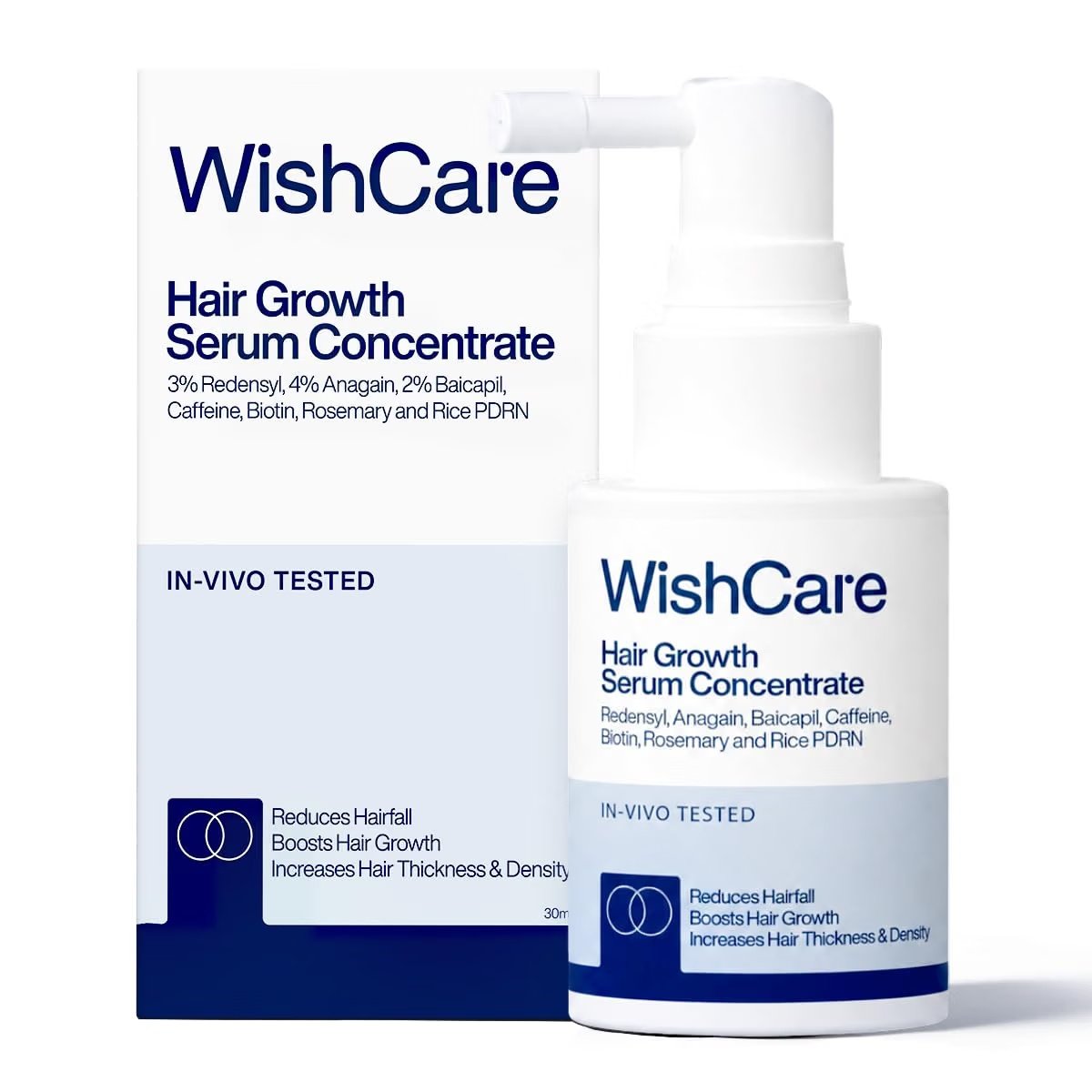 WishCare Hair Growth Serum Concentrate product packaging