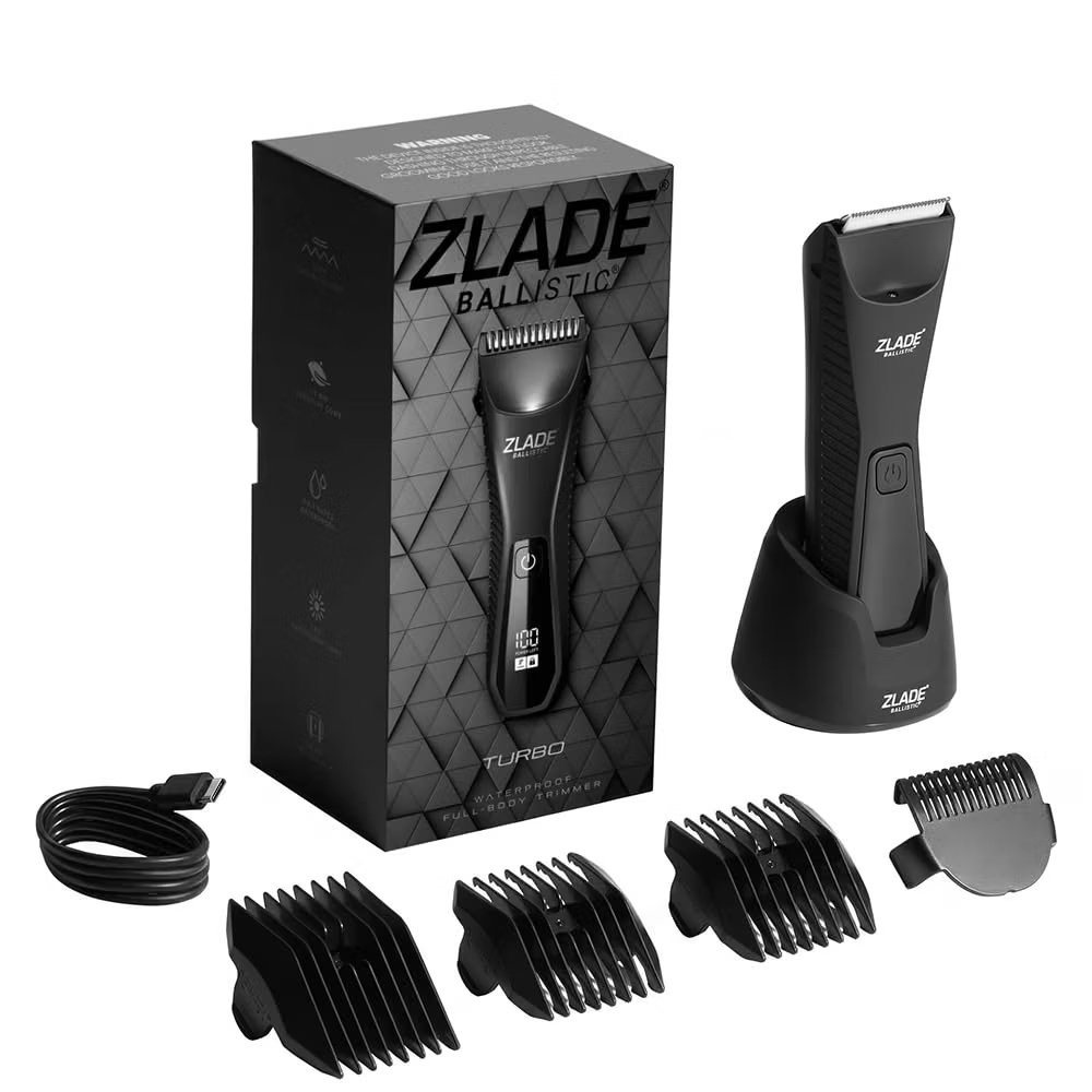 Zlade Ballistic Turbo 3.0 Body Groomer product packaging