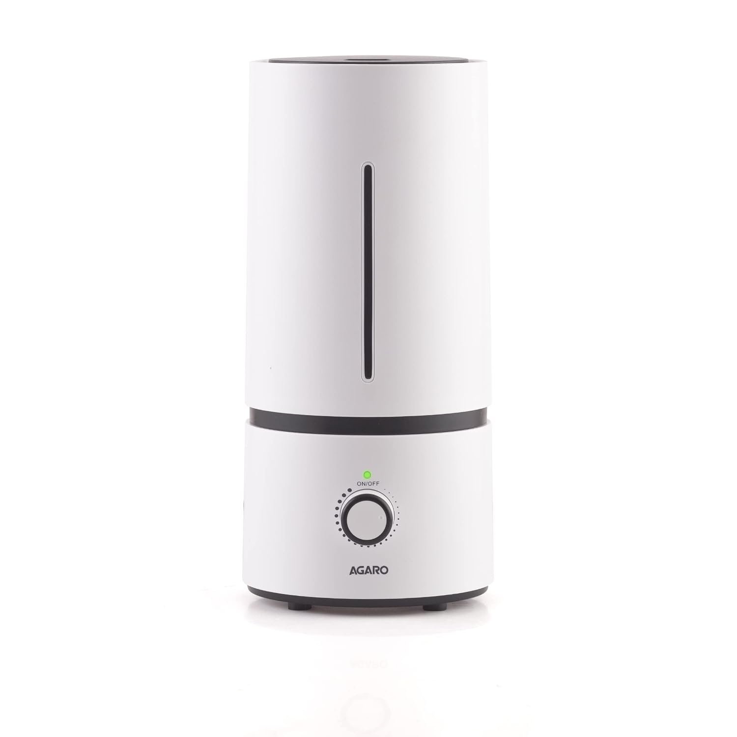 Official product photograph of AGARO Caspian Ultrasonic Cool Mist Humidifier 1.7L