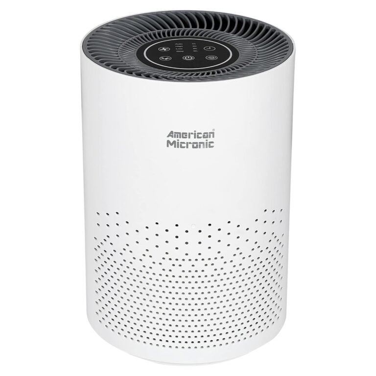 American Micronic AMI-AP2-30Dx Air Purifier with HEPA and Activated Carbon — product photo showing the listed model or variant