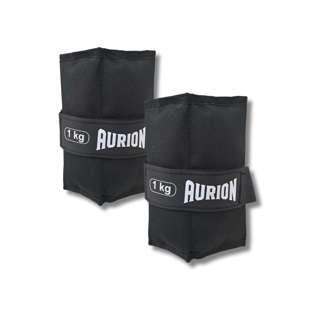 Aurion Ankle Weight Bands 1kg x 2 - Ankle Weights product