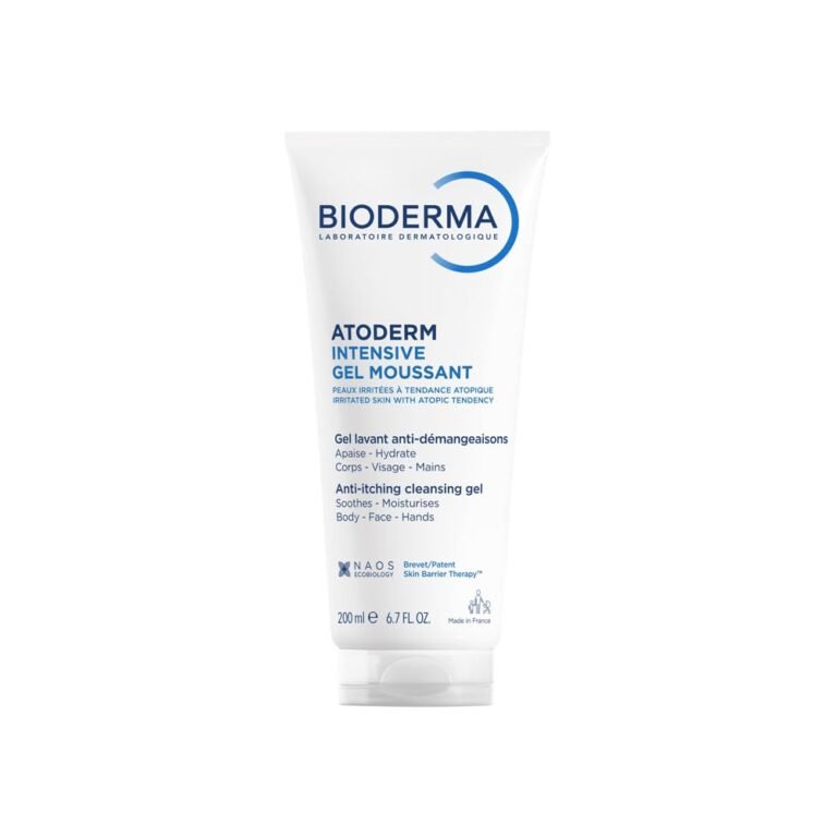 Official product photograph of Bioderma Atoderm Intensive Gel Moussant 200ml