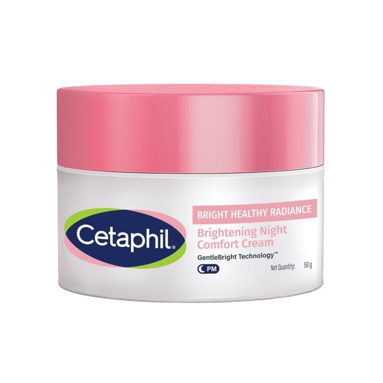 Official product photograph of Cetaphil Bright Healthy Radiance Night Comfort Cream 50g