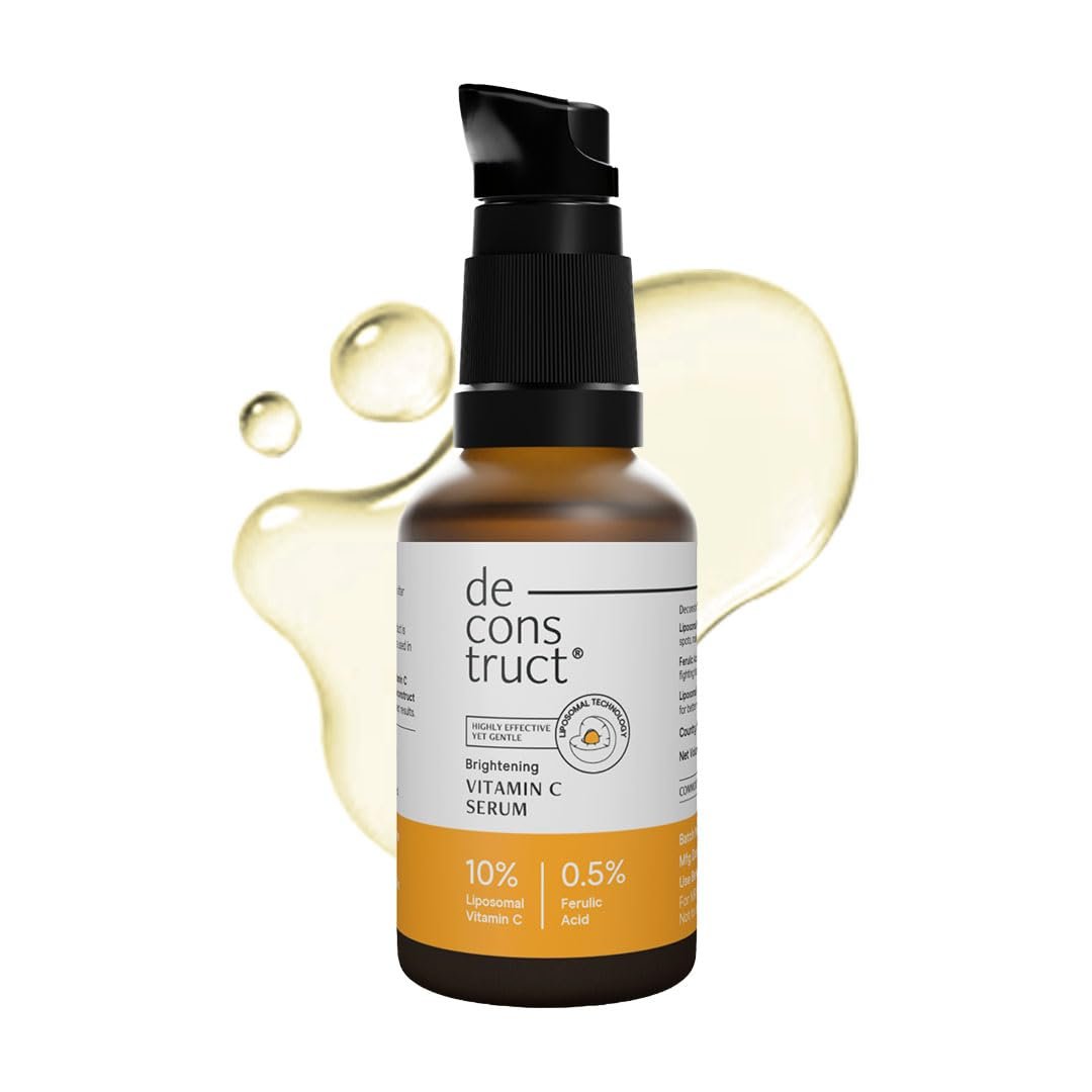 Official product photograph of Deconstruct 10% Vitamin C and 0.5% Ferulic Acid Serum 20ml