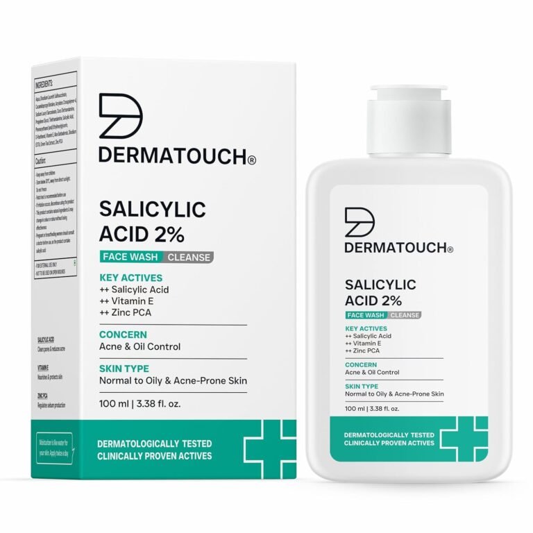 DERMATOUCH 2% Salicylic Acid Face Wash 100ml — product photo showing the listed model or variant