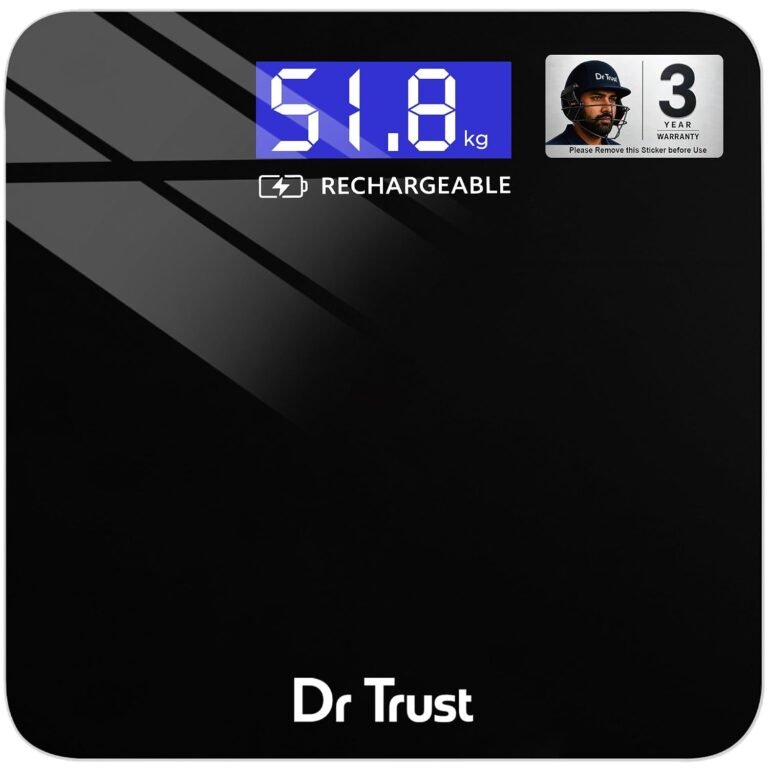 Official product photograph of Dr Trust Zen Digital Electronic Weight Scale