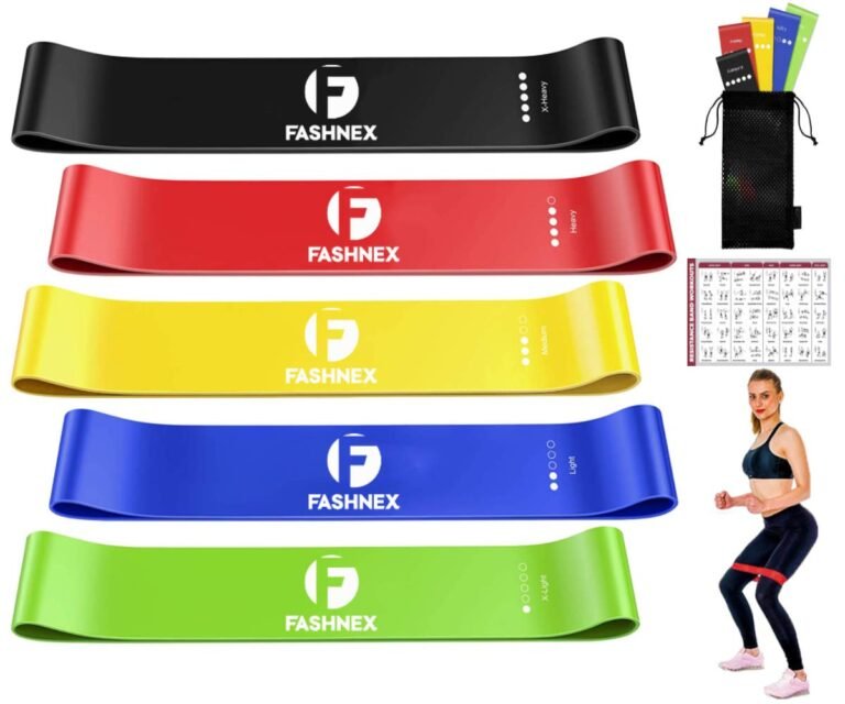 FASHNEX Resistance Loop Bands Set of 5 — product photo showing the listed model or variant