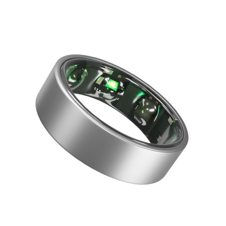 Gabit Smart Ring Matte Silver Size 11 - Smart Rings product