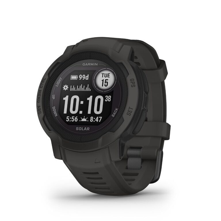 Official product photograph of Garmin Instinct 2 Solar GPS Smartwatch