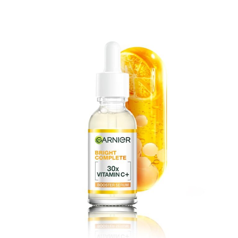 Official product photograph of Garnier Bright Complete 30X Vitamin C Booster Serum 30ml
